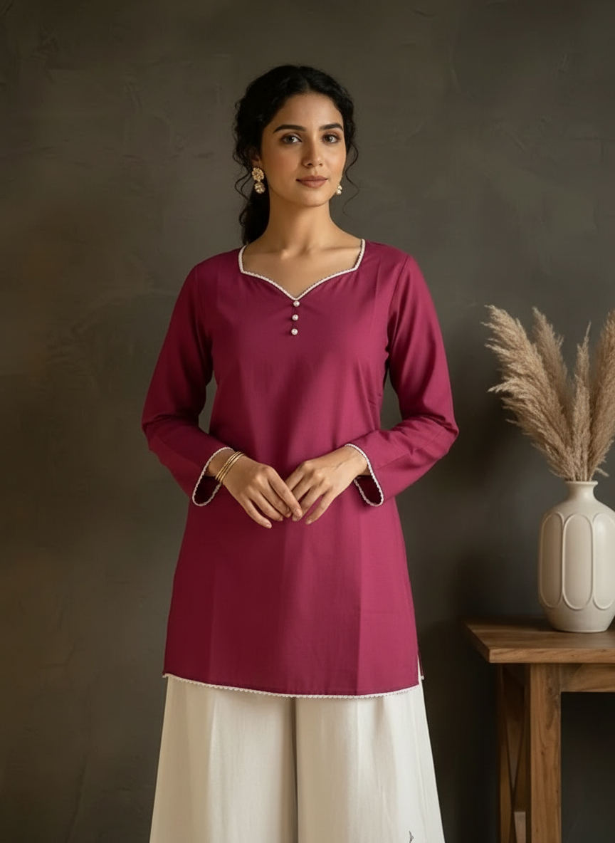 Jhumri Pure Cotton Farshi Salwar Set